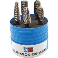 Shipyard Cut Carbide Bur Set, 5 Pieces Superchem Industries