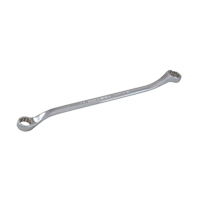 Box Wrench, 12 Point, 3/4" x 25/32", 15° Offset, Chrome Finish Superchem Industries