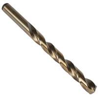 Forets courts, Acier rapide au cobalt, #1, 3-7/8" lo, 2-5/8" Cannelure, 135° Angle Superchem Industries