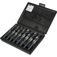 Reduced Shank Drill Bit Set, 8 Pieces, High Speed Steel Superchem Industries