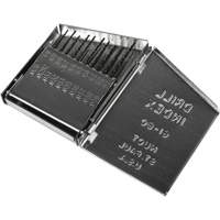 Jobber Length Drill Bit Set, 20 Pieces, High Speed Steel Superchem Industries