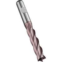 Square End Mill, 5 mm Dia., 68 mm L, 4 Flutes, 6 mm Shank, High Speed Cobalt Superchem Industries