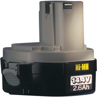 Bloc-piles de style nacelle, Ni-MH, 14,4 V, 2,6 A Superchem Industries