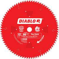 Contractor Saw Blades - Fine Finishing Saw Blades, 12", 80 Teeth, Wood Use Superchem Industries