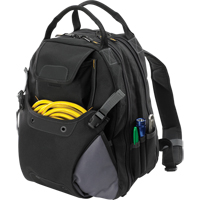Sacs &agrave; dos pour outils &agrave; 44 pochettes, 16" lo x 13-1/4" la, Noir, Polyester Superchem Industries