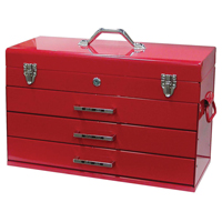 Coffre &agrave; outils, 9-3/5" P x 21-3/10" la x 14-1/2" h, Rouge Superchem Industries