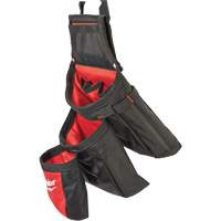Contractor Work Belt With  Suspension Rig, Nylon, Black Superchem Industries