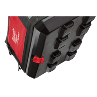 Fourre-tout Packout, Nylon balistique, 32 pochettes, Noir/Rouge Superchem Industries