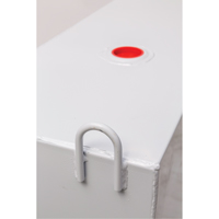 Steel Fuel Transfer Tank, Steel, 100 Gal. Capacity, Black Superchem Industries