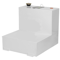 Steel Fuel Transfer Tank, Steel, 48 gal. Capacity, White Superchem Industries