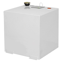 Steel Fuel Transfer Tank, Steel, 50 gal. Capacity, White Superchem Industries
