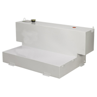 Steel Fuel Transfer Tank, Steel, 100 Gal. Capacity, White Superchem Industries