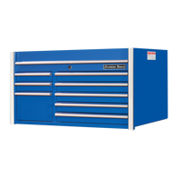 RX Series Tool Chest, 41" W, 8 Drawers, Blue Superchem Industries