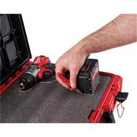 Packout Tool Case with Customizable Insert, 20-7/10" x 15-1/5" x 6-1/5", Black/Red Superchem Industries