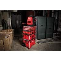 Packout Backpack, 15-3/4" L x 11-4/5" W, Black/Red, Ballistic Superchem Industries