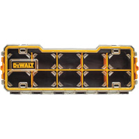 Organisateur avec compartiments PRO, 6-5/8" la x 17-5/8" p x 2-7/8" h, Noir/Jaune Superchem Industries