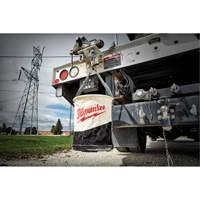 Utility Bucket, 11-4/5" L x 11-4/5" W x 14-3/5" H, Canvas, Beige/Black Superchem Industries