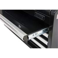 Coffre &agrave; outils industriel, 26" la, 4 tiroirs, Noir Superchem Industries