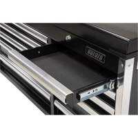 Coffre &agrave; outils industriel, 41" la, 10 tiroirs, Noir Superchem Industries