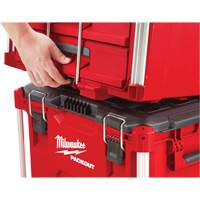 Packout 3-Drawer Tool Box, 16-1/3" x 14-1/3" x 22-1/5", Black/Red Superchem Industries