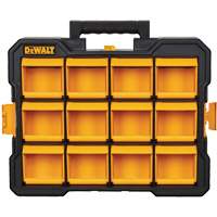 Organisateur Flip-Bin, 3-7/8" la x 17-3/4" p x 13-7/8" h, Noir/Jaune Superchem Industries