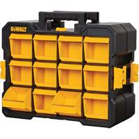 Organisateur Flip-Bin, 3-7/8" la x 17-3/4" p x 13-7/8" h, Noir/Jaune Superchem Industries