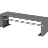 Wire Spool Rack for Bins & Drawers, 2 Rod, 33-3/4" W x 9-5/16" D x 10-5/8" H Superchem Industries