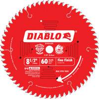 Contractor Saw Blades - Fine Finishing Saw Blades, 8-1/2", 60 Teeth, Wood Use Superchem Industries