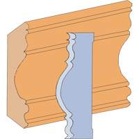 Large Cove Moulding Cutter Set Superchem Industries