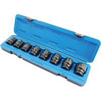 PS834 SAE Socket Set, 8 Pcs, Impact, 3/4" Drive Size Superchem Industries