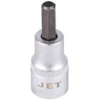 Bit Socket, Hex, 3 mm x 2" L, 3/8" Drive Superchem Industries