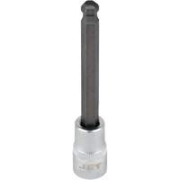 Bit Socket, Hex Ball, 4 mm x 4" L, 3/8" Drive Superchem Industries
