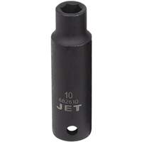 Socket, Impact, 10 mm, 1/2" Drive, 6 Points, Deep Superchem Industries