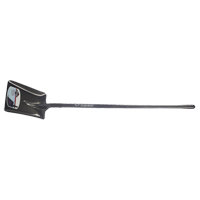 Snow Shovel, Tempered Steel Blade, 11.25" Wide, Straight Handle Superchem Industries