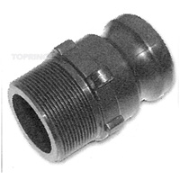 2" Wet Vac Male Drum Adaptor Superchem Industries
