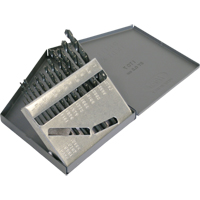 Jeux de forets, 13 morceaux, Acier rapide Superchem Industries