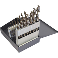 Drill Sets, 15 Pieces, High Speed Steel Superchem Industries