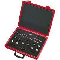 Tap & Die Sets with Production Hand Taps and Carbon Steel Round Adjustable Dies, 20 Pieces Superchem Industries