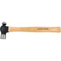 Heavy-Duty Hickory Handle Ball Pein Hammer, 16 oz. Head Weight, Wood Handle Superchem Industries