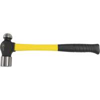 BP-16F Fibreglass Handle Ball Pein Hammer, 16 oz. Head Weight, Plain Face, Cushion Handle Superchem Industries