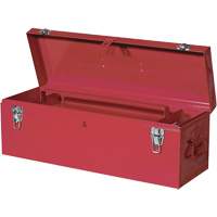 TB26 Boîte en acier pour outils manuels, 8-3/4" P x 26" la x 9-3/8" h, Rouge Superchem Industries