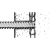 Coupe-barres d'armature rotatifs, 3/8", Tige SDS-Plus, Carbure Superchem Industries