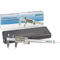 Electronic Digital Calipers, 0.001" (0.03 mm) Resolution, 0 - 6" (0 - 152 mm) Range Superchem Industries