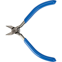Midget Tapered Nose Diagonal Cutters, 4-1/4" L Superchem Industries