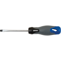 Slot Mechanic's Screwdriver, 1/4" Tip, Round Superchem Industries