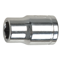 Socket, 1/2", 1/2" Drive, 6 Points Superchem Industries