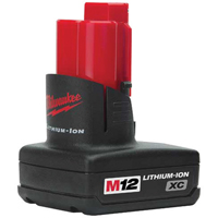 Bloc-piles haute capacit&eacute; M12 Redlithium, Lithium-ion, 12 V, 3 A Superchem Industries