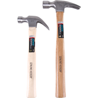 Hickory Handle Hammer Set, 2 Pieces Superchem Industries