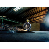 Angle Grinder, 7", 120 V, 8450 RPM Superchem Industries