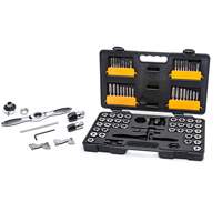 SAE/Metric Ratcheting Tap & Die Set, 77 Pieces Superchem Industries